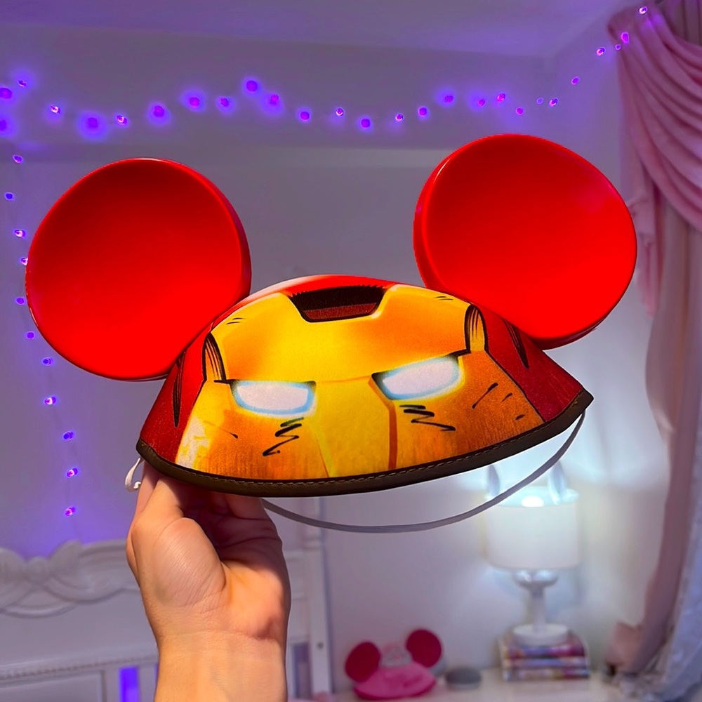 Iron Man Mickey Ears Hat